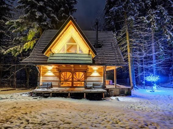 Chata Pod Nosalem - Domek Z Jacuzzi Z Bala W Zakopanym Закопане Экстерьер фото