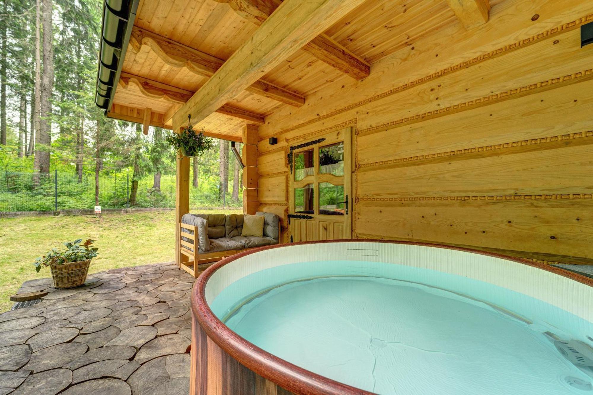 Chata Pod Nosalem - Domek Z Jacuzzi Z Bala W Zakopanym Закопане Экстерьер фото